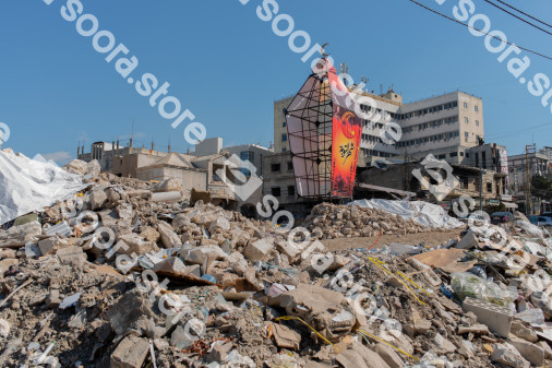 Destroyed Buildings in Nabatieh