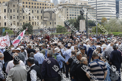 Ex-military Personnel Protest